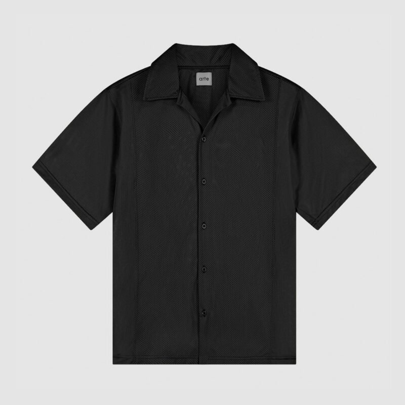 Chemise Mesh - Noir
