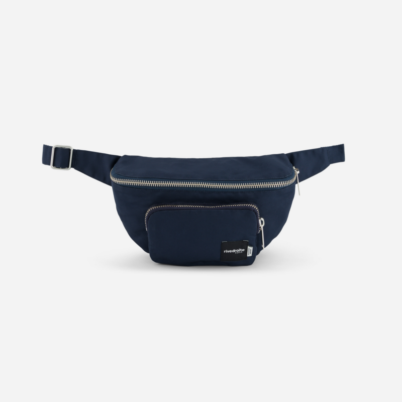 Le sac banane - Joly - Polyester recyclé Bleu Marine