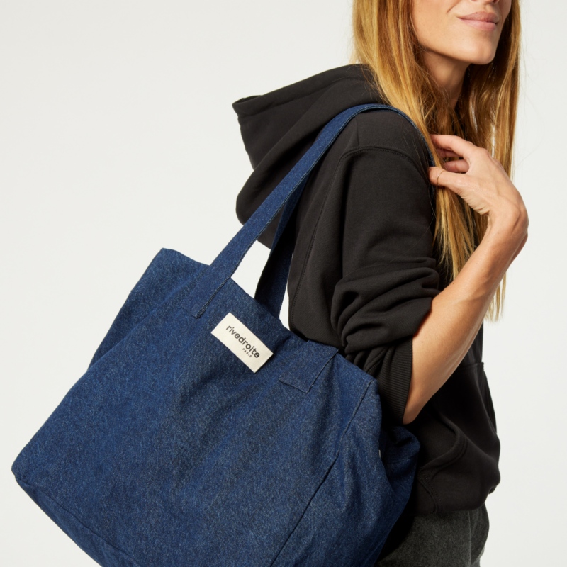 Le sac 24 heures - Célestins - Denim Brut recyclé