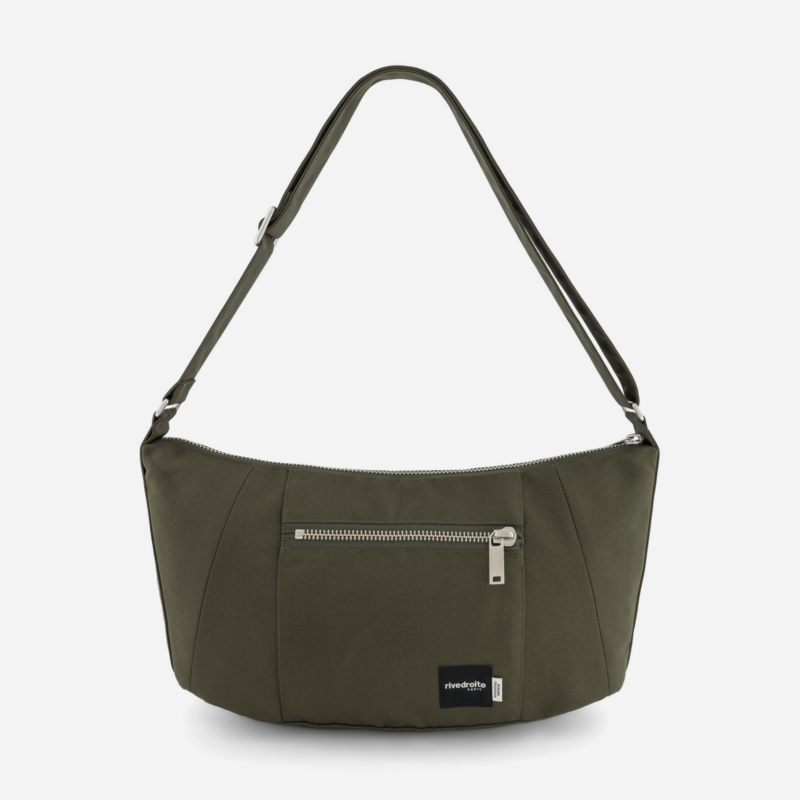 Charlot le sac Crossbody - Mini - Polyester recyclé Vert Kaki
