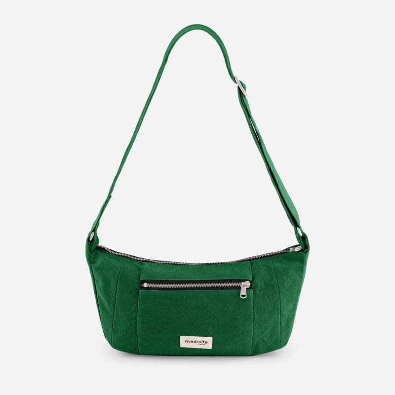 XS le sac à main - Charlot - Polycoton Recyclé Vert Impérial