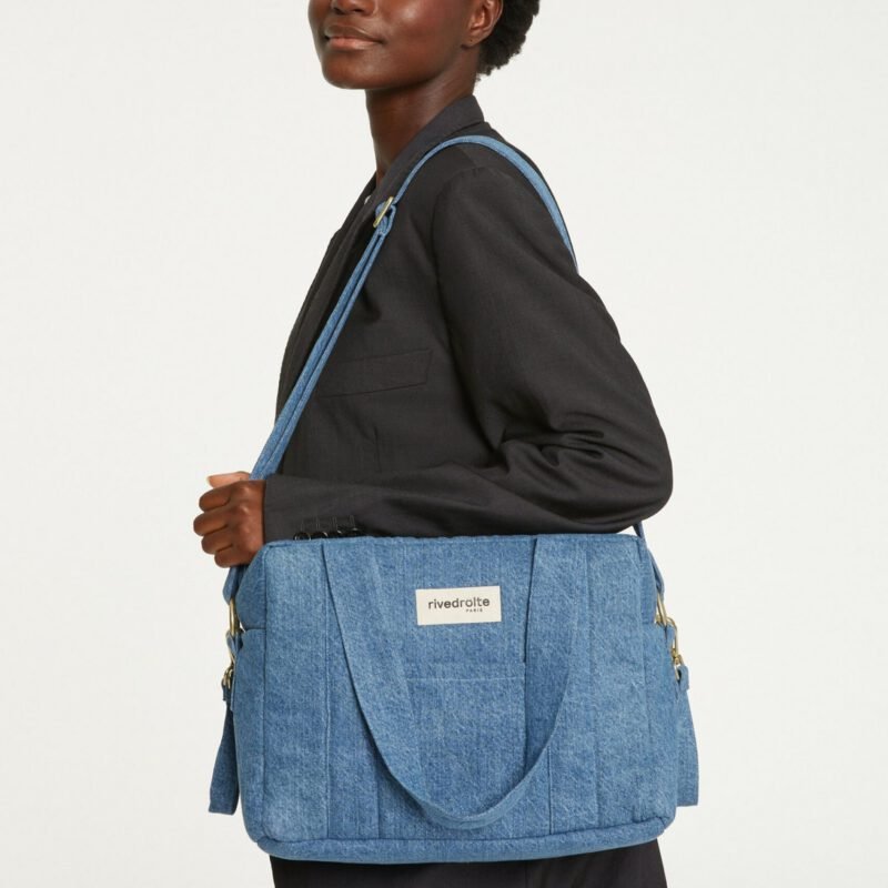 Darcy l'anti-sac à langer - Mini - Denim Clair recyclé