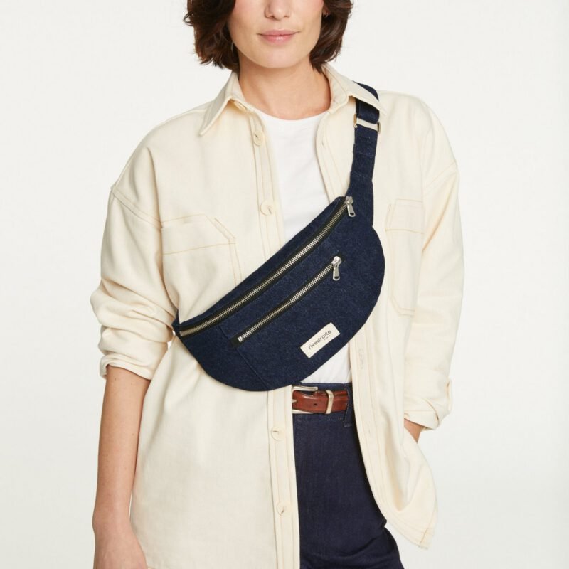 Le sac banane - Orsel - Denim Brut recyclé