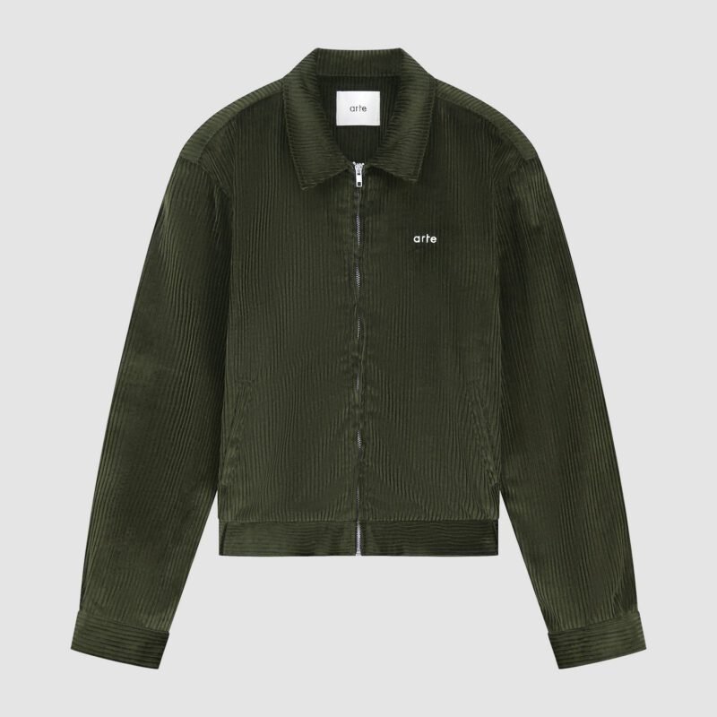 Veste Velours Côtelé - Vert