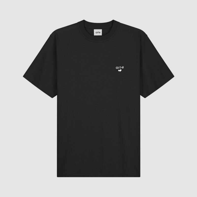 T-Shirt Logo Cœur - Noir