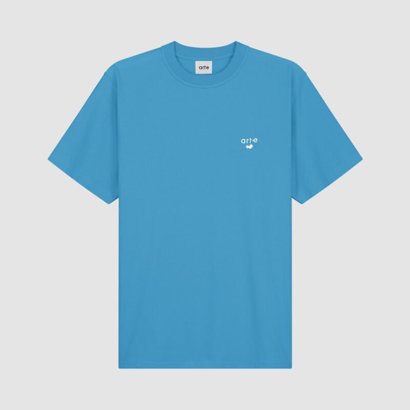 T-Shirt Logo Cœur - Bleu