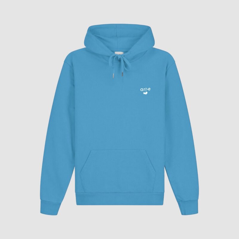 Hoodie Logo Cœur - Bleu