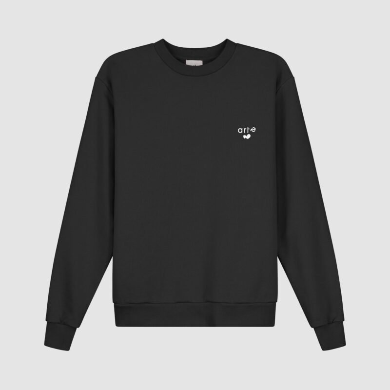 Crewneck Logo Cœur - Noir