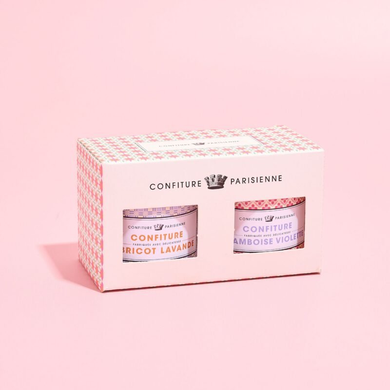 2 recettes : Framboise Violette + Abricot Lavande - Coffret Cadeau