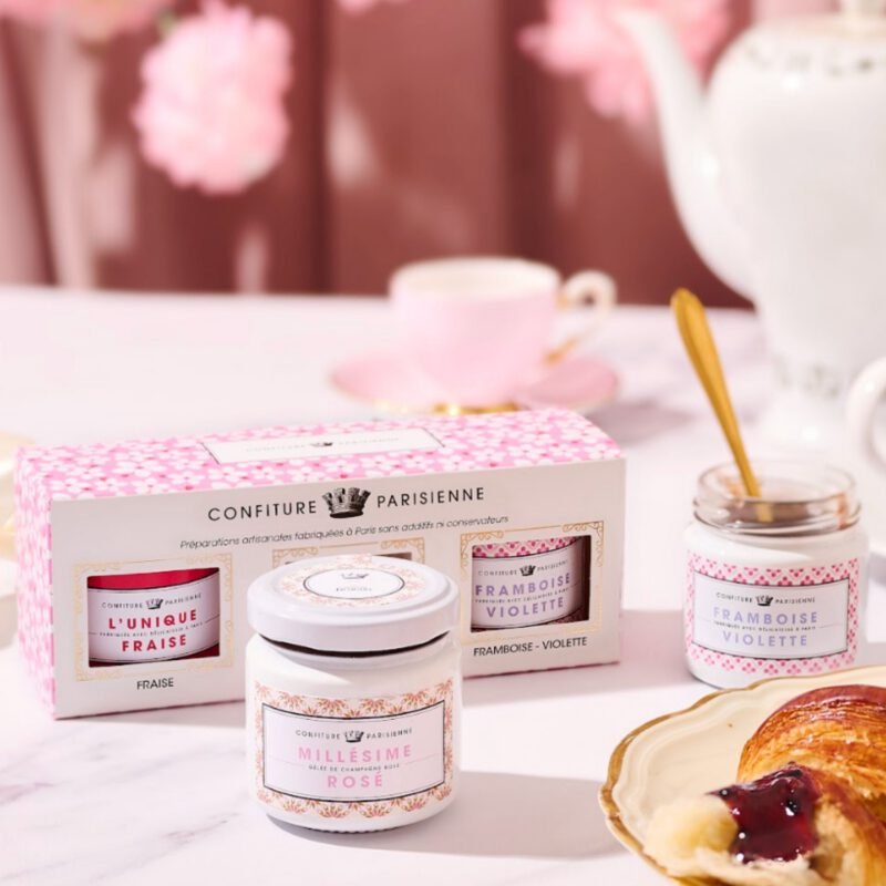 Confiture Parisienne — Sakura 3 x 100g - Coffret Cadeau