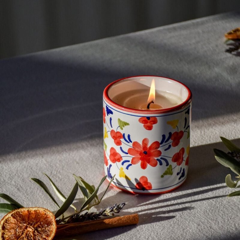 Parfumée Tomate Basilic - Bougie Parfumée - La Belle Mèche x Molleni