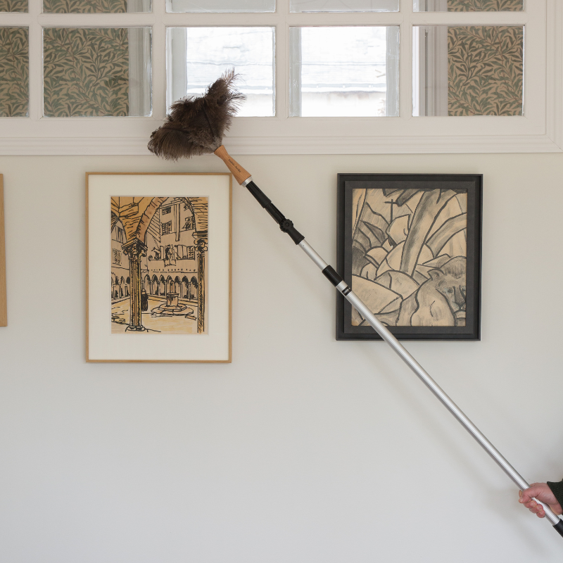 Télescopique articulé 2m - Plumeau