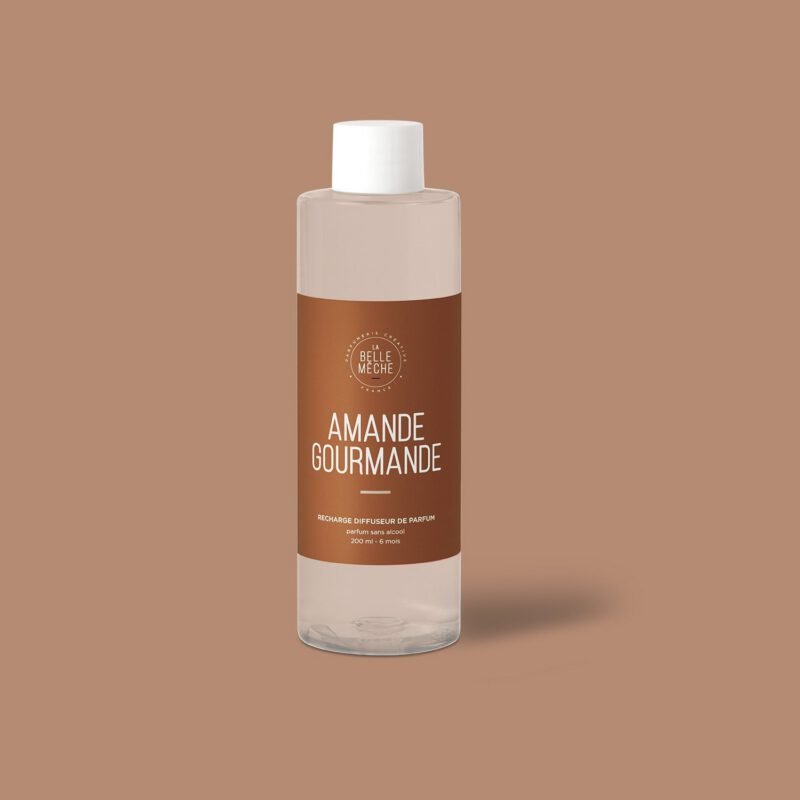 Diffuseur Amande Gourmande et 10 tiges - Recharge