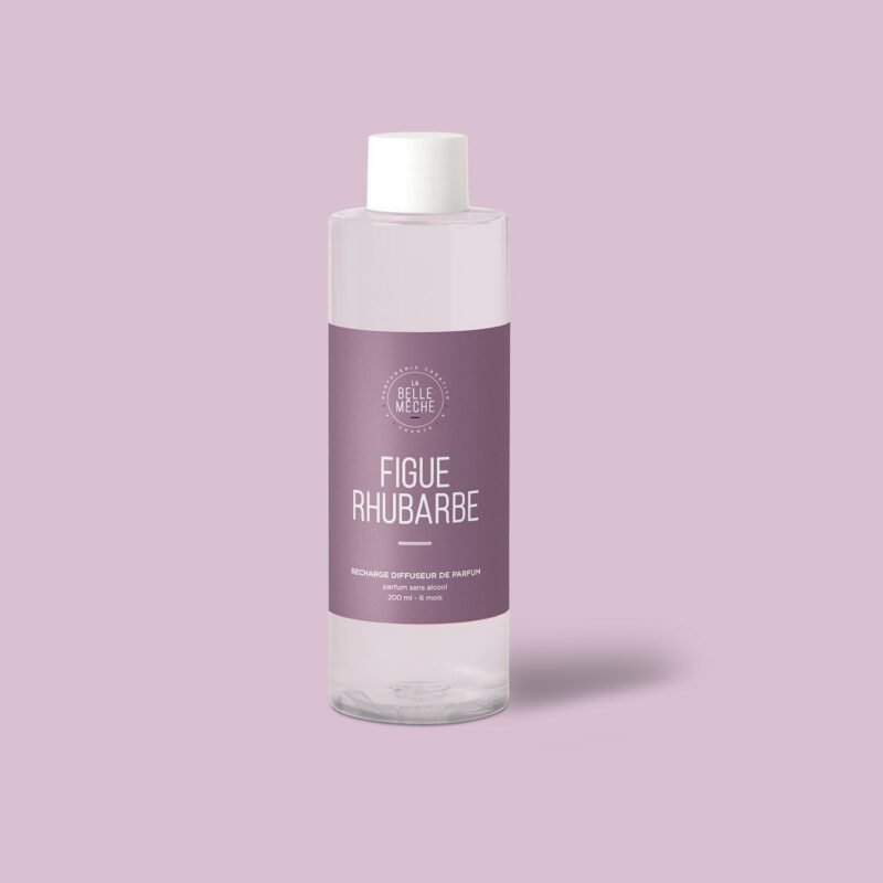 Diffuseur Figue Rhubarbe et 10 tiges - Recharge