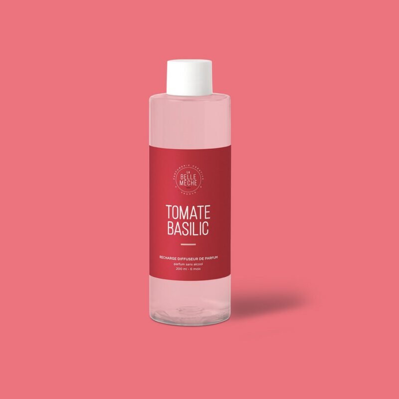Diffuseur Tomate Basilic et 10 tiges - Recharge