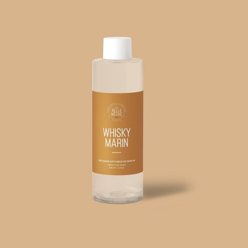 Diffuseur Whisky Marin et 10 tiges - Recharge